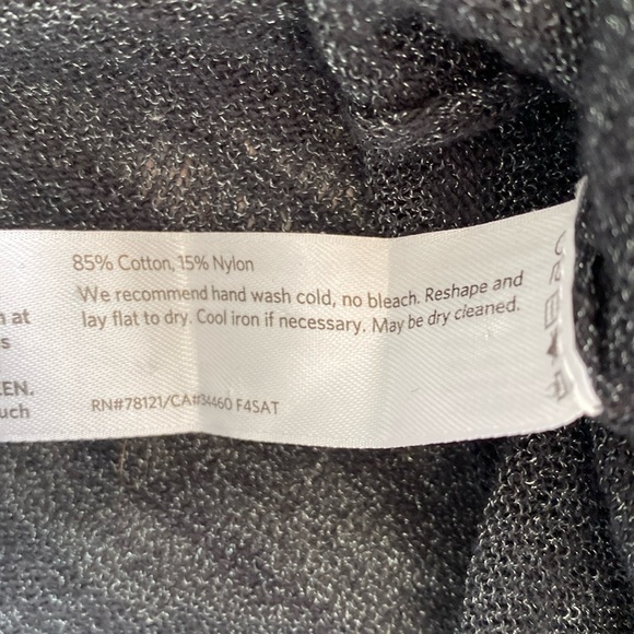 Shimmering Sheer Side Slit Top - Eileen Fisher - Picture 7 of 7